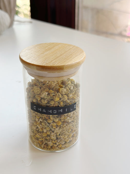 Organic chamomile tea from Croatia - Small jar