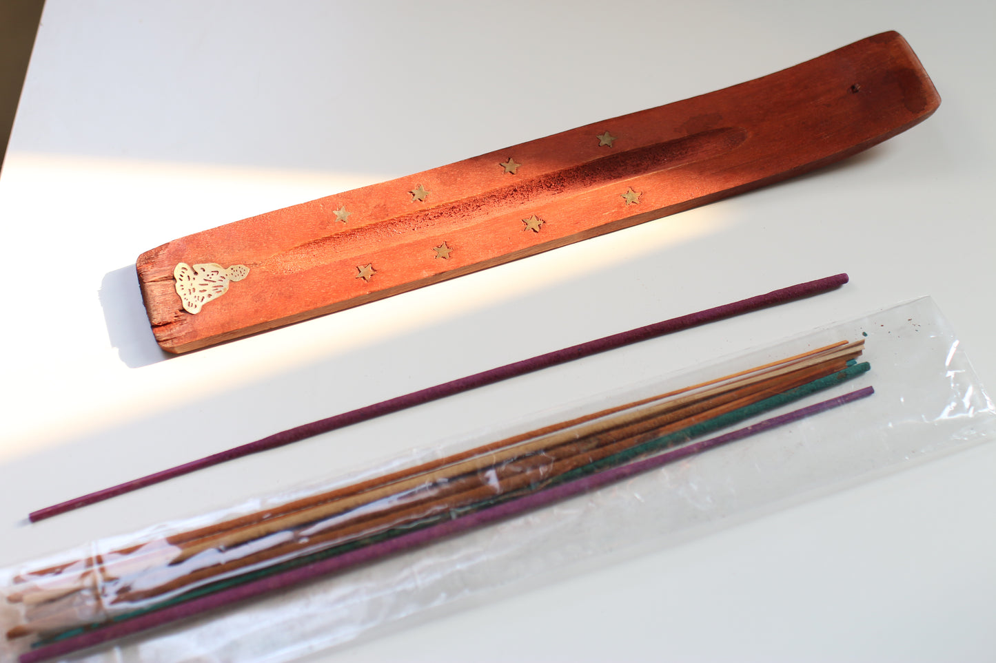 Natural wood incense